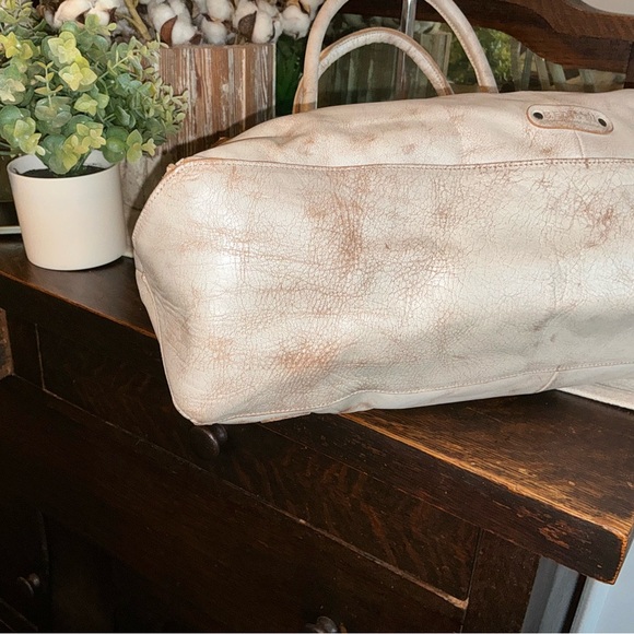 NWT Bed Stu Leather Rockaway Shoulder Crossbody Bag Tote Nectar Lux MSPR $345 - Picture 8 of 15